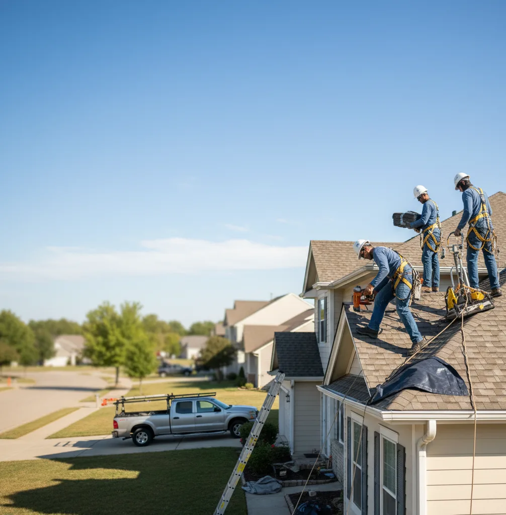 Roof Repair in Randolph